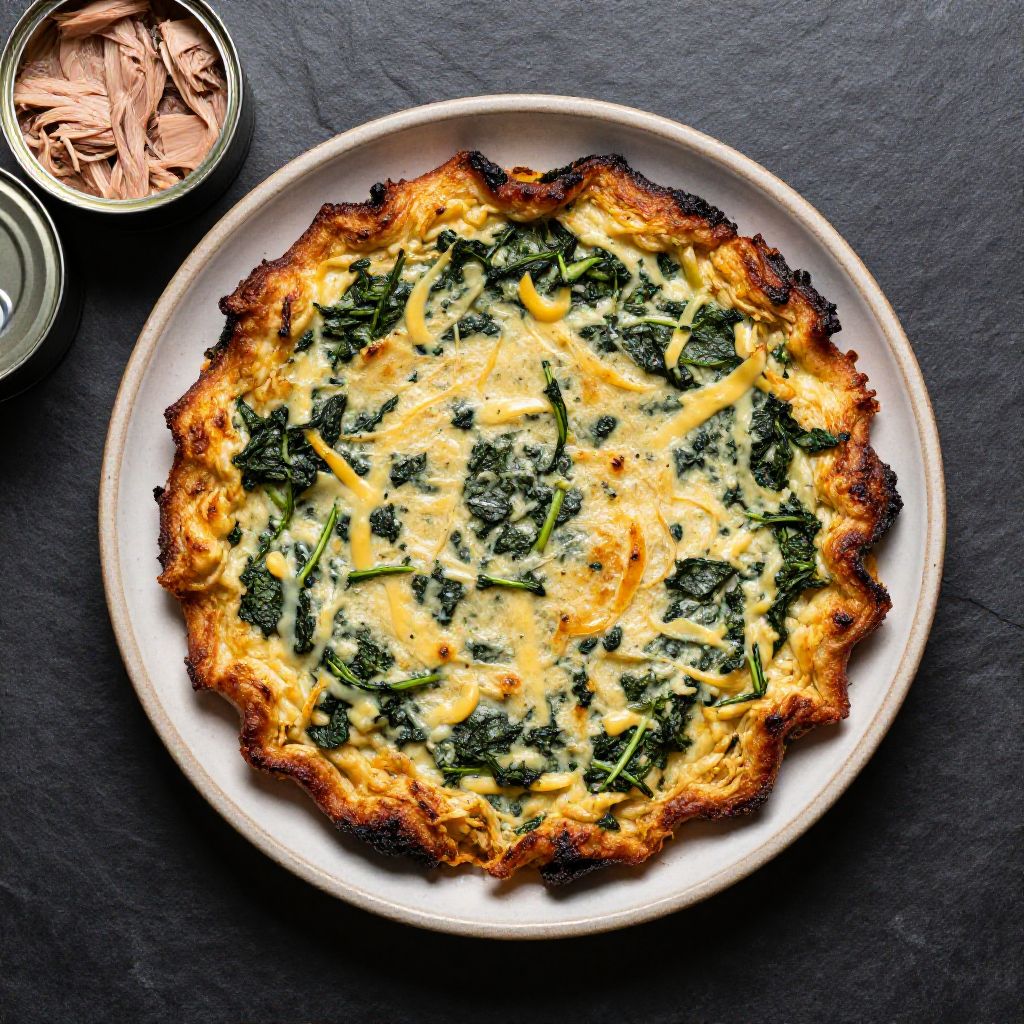 🐟 Keto Thunfisch-Spinat-Auflauf
