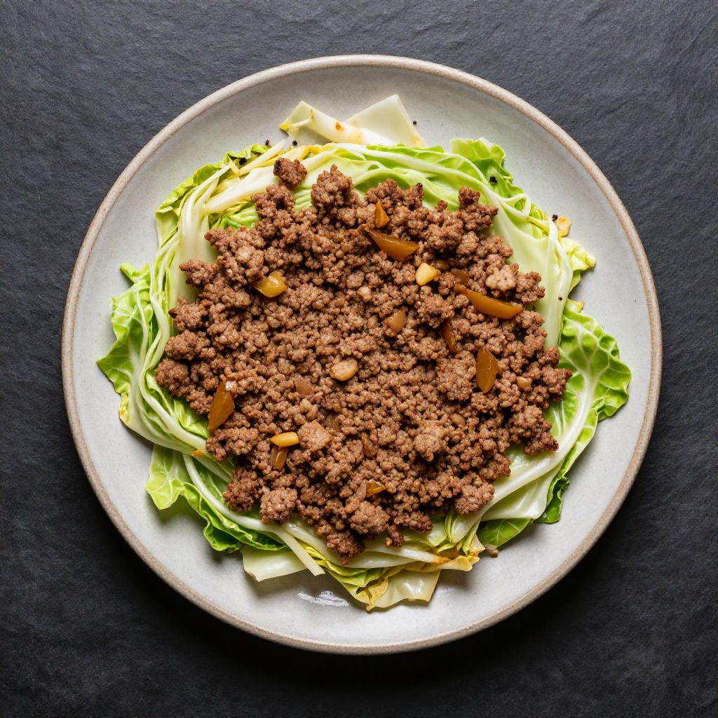 Keto Wirsing-Hackfleisch-Pfanne