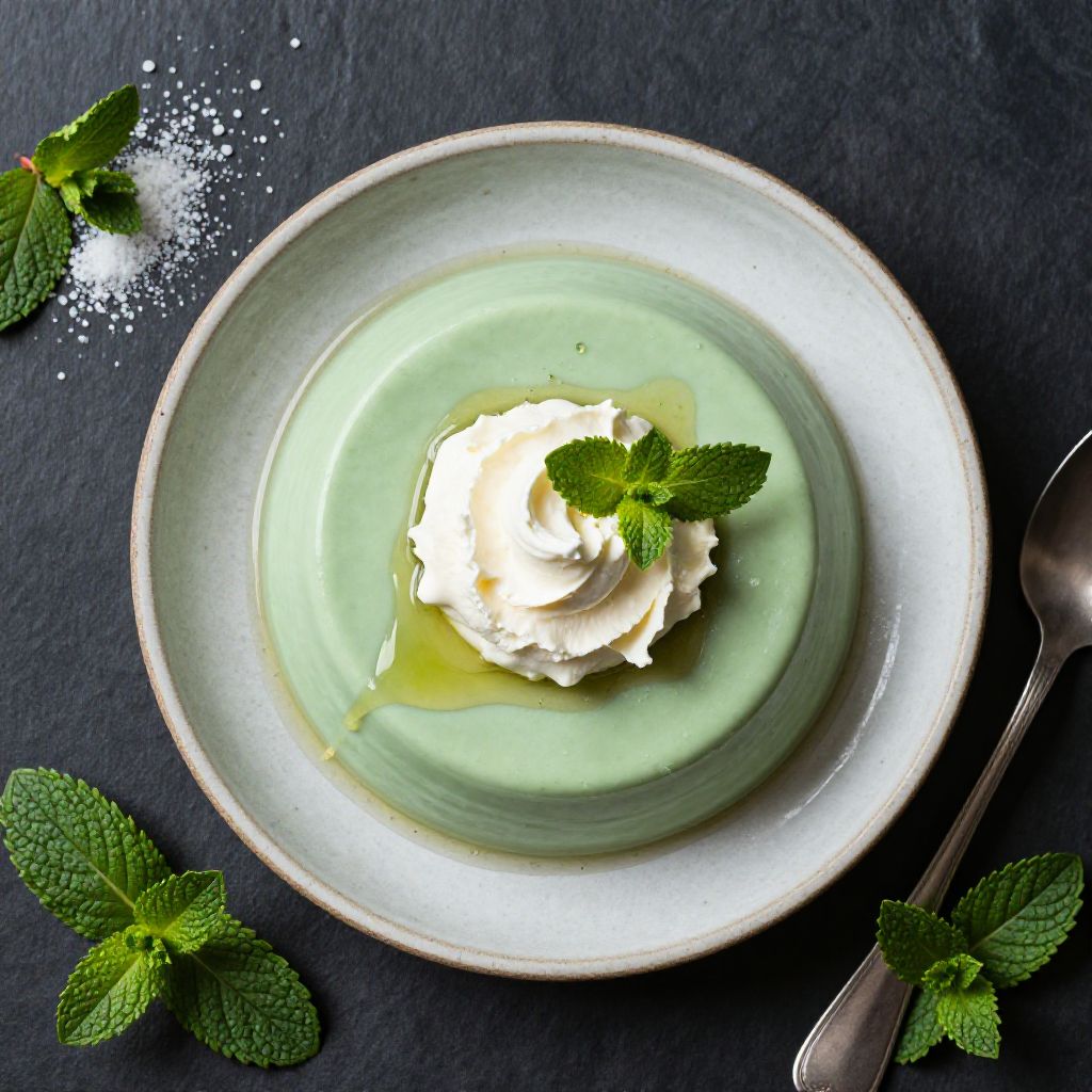 Keto Minze-Pudding