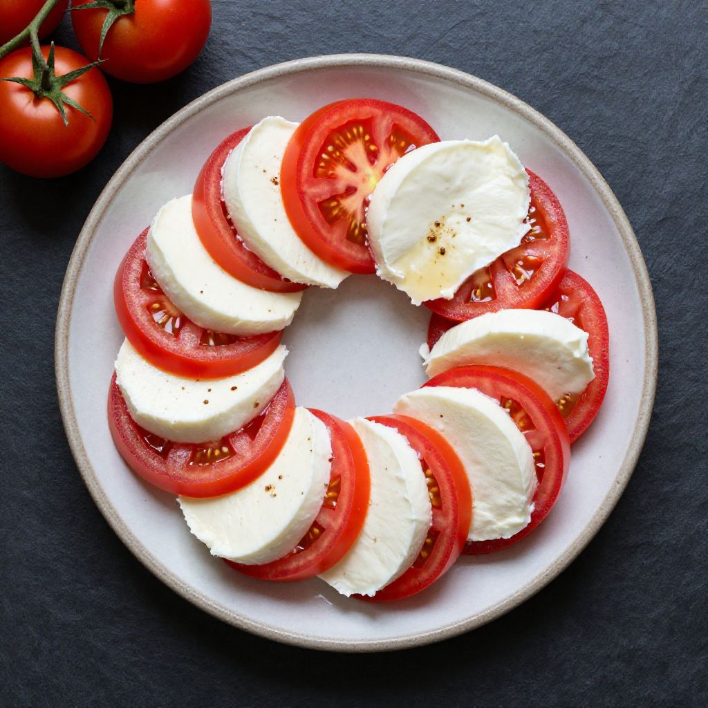 Keto Mozzarella-Caprese