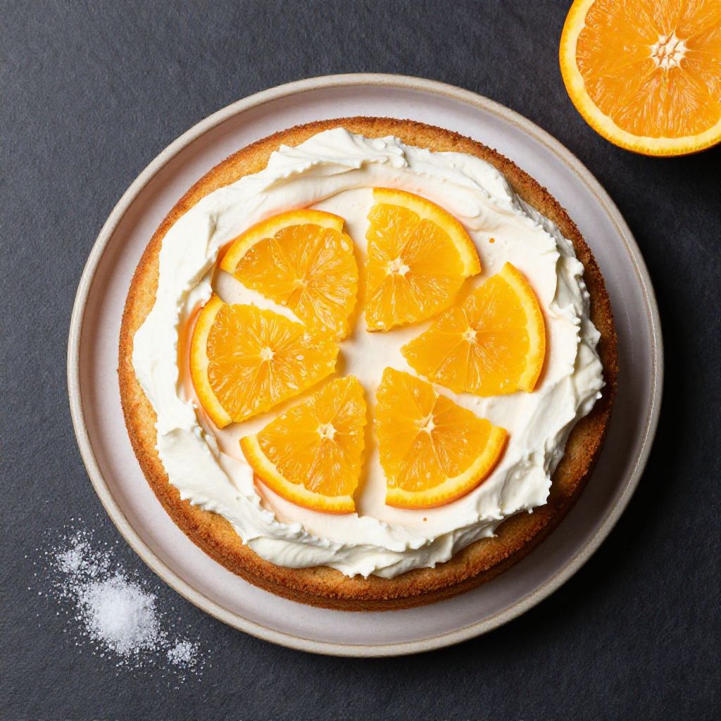 Keto Orange-Kuchen
