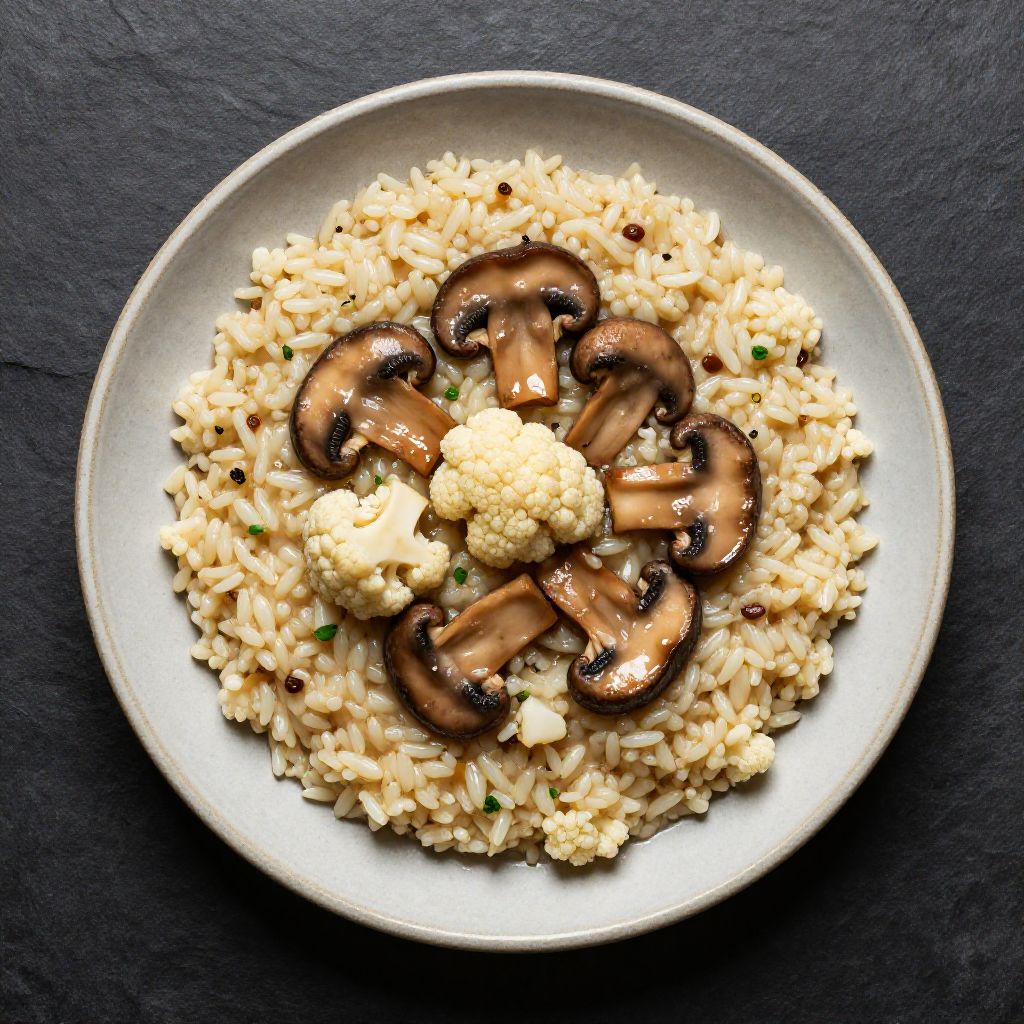 Keto Pilz-Risotto