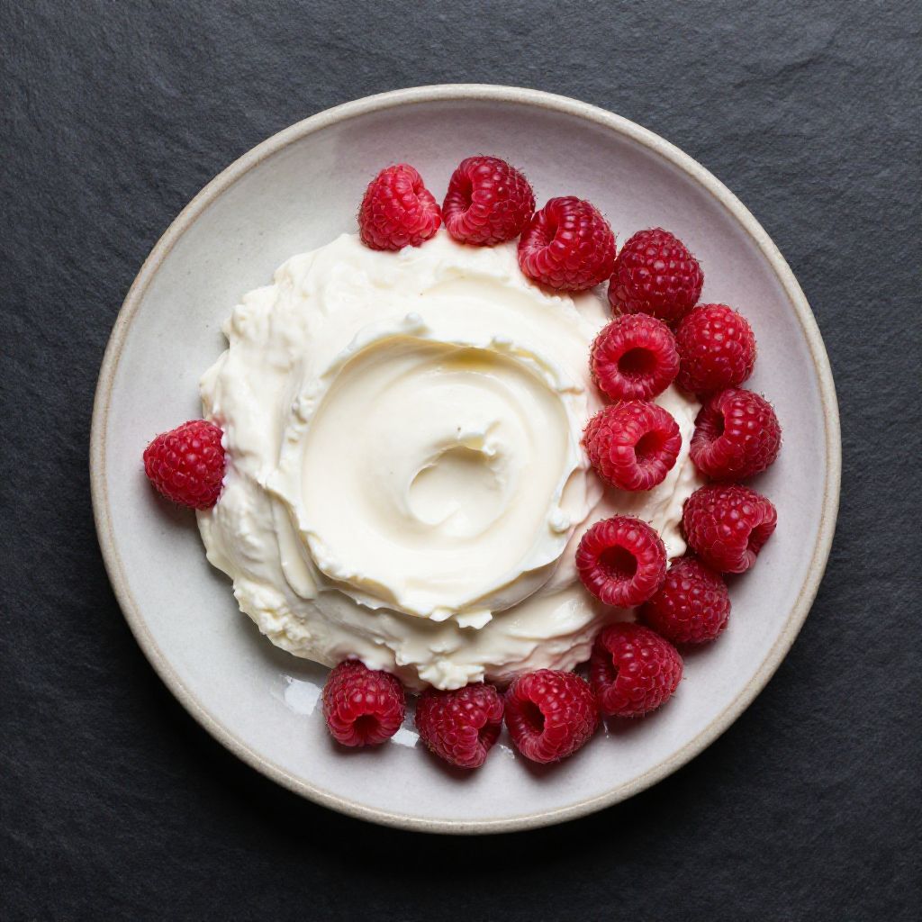 Keto Quark mit Beeren