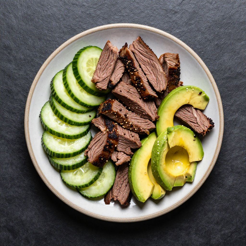 Keto Rindfleisch-Salat Amerikanisch