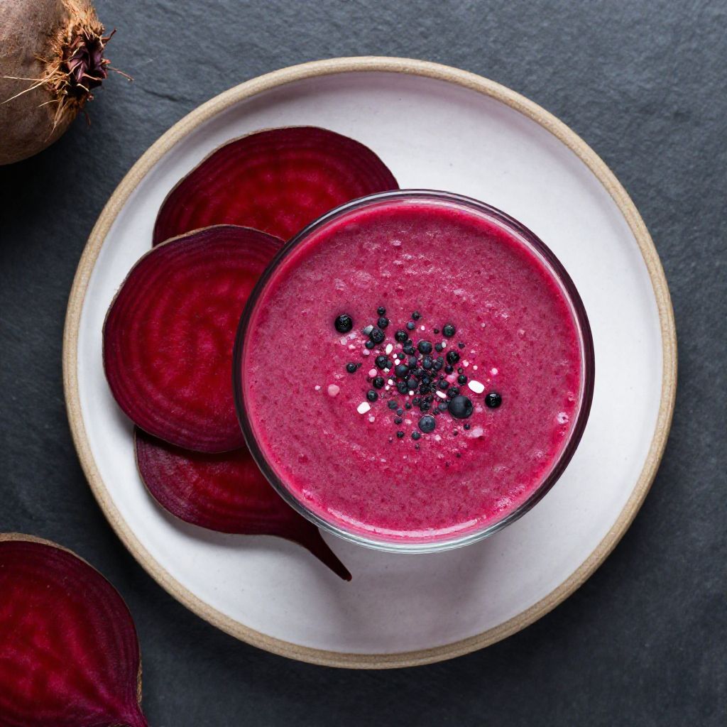 🍠 Keto Rote-Bete-Kokos Smoothie