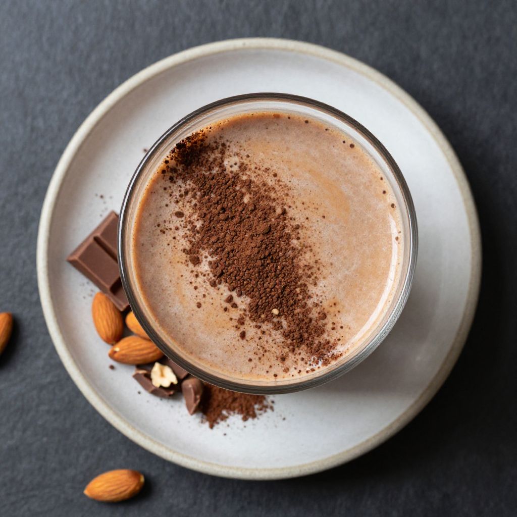 Keto Schoko-Erdnussbutter-Shake