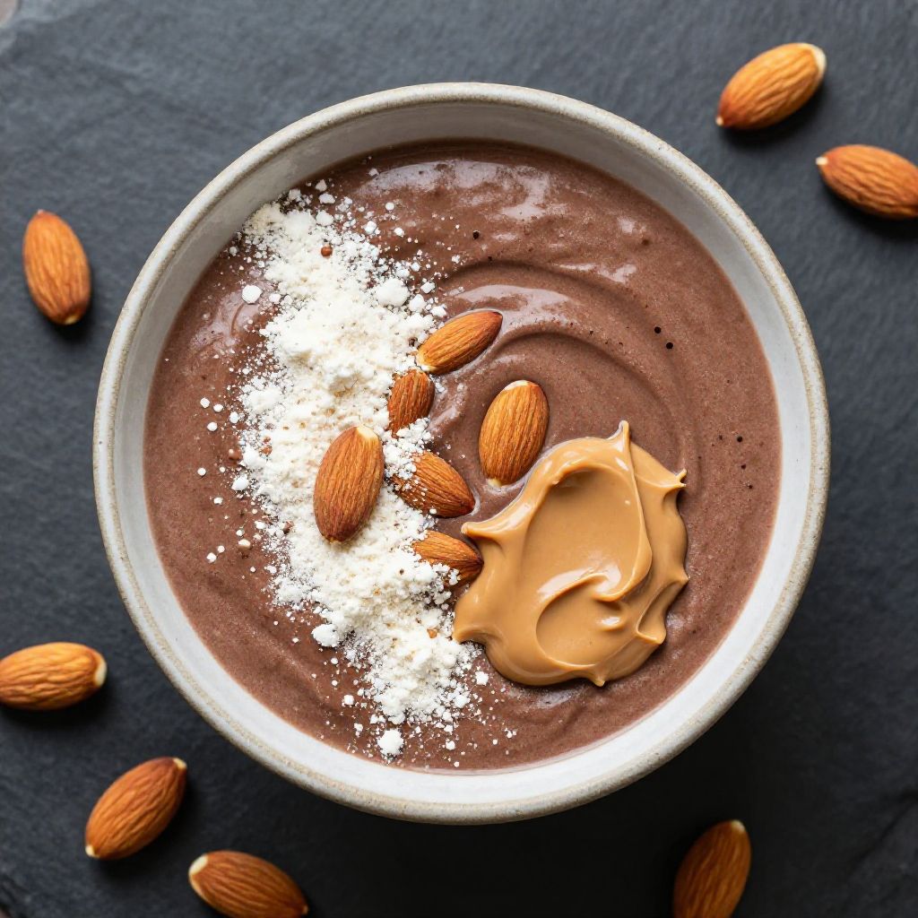 Keto Schoko-Mandel Smoothie