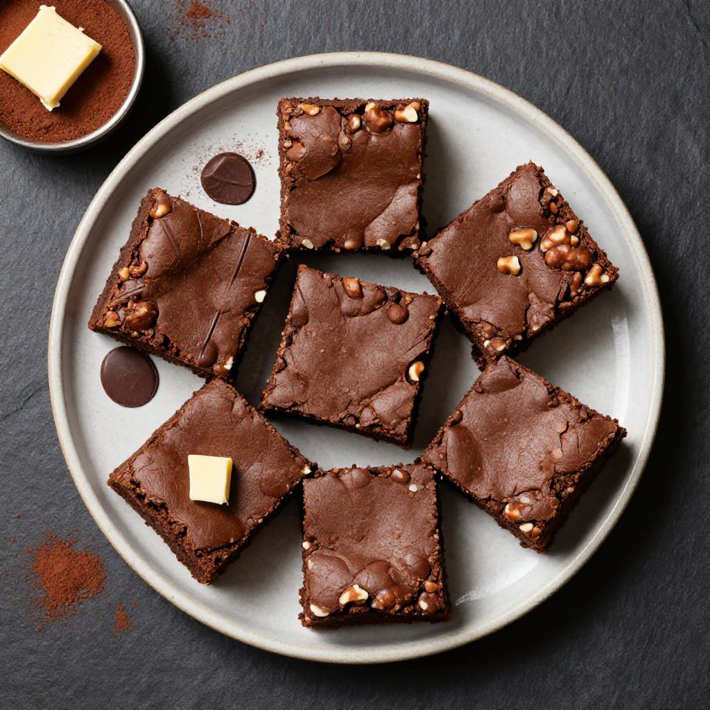 Keto Schoko-Nuss-Brownies