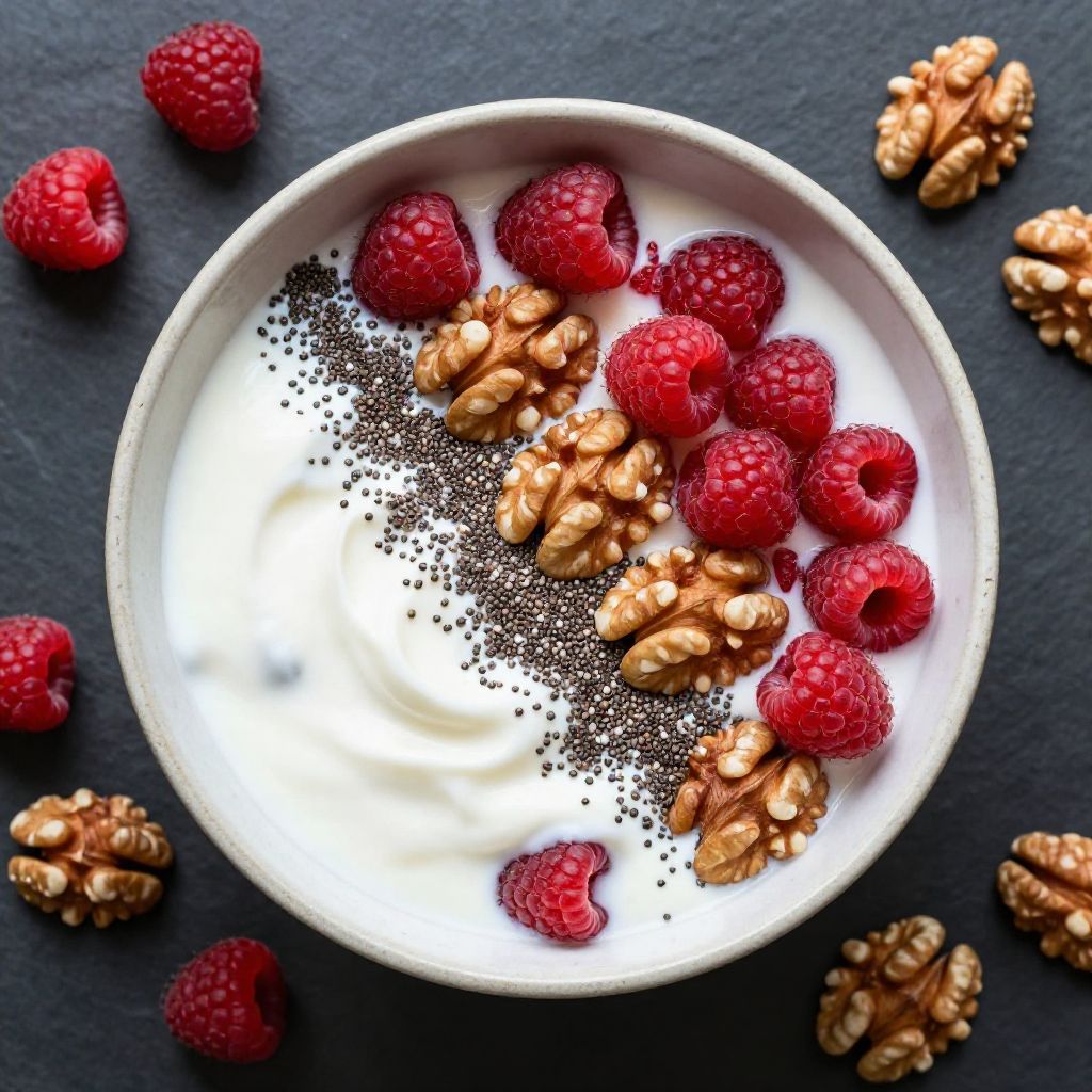 Keto Skyr-Beeren-Bowl