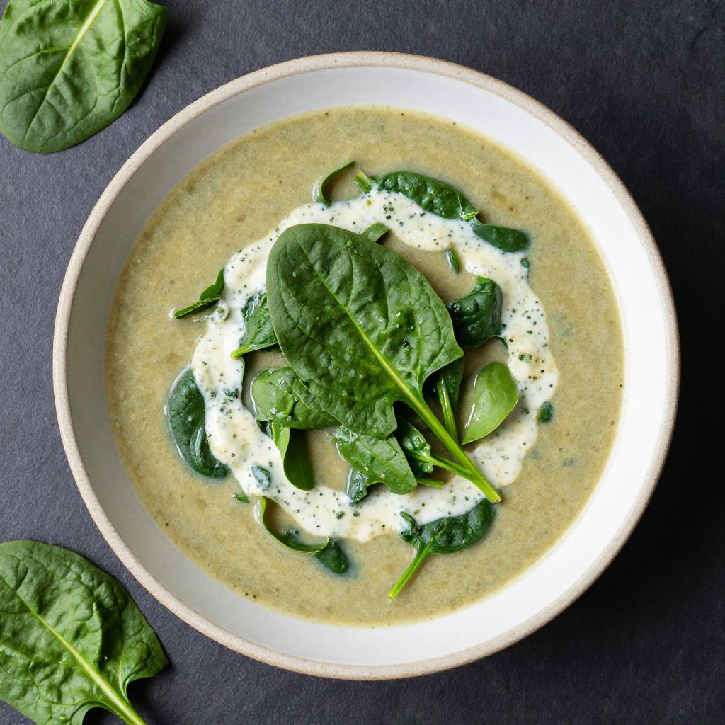 Keto Spinatsuppe