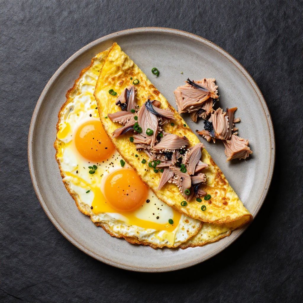 Keto Thunfisch-Omelett