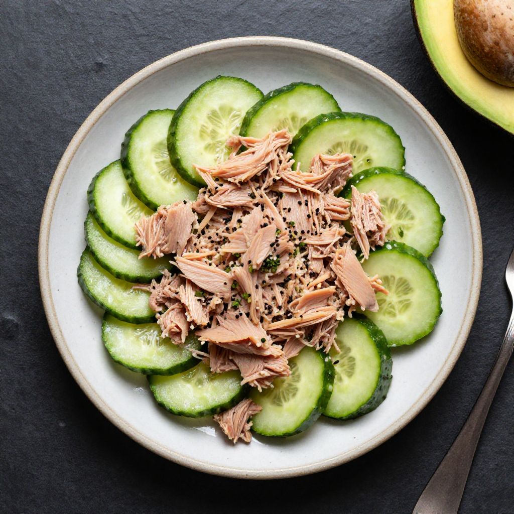 Keto Thunfisch-Salat Griechisch