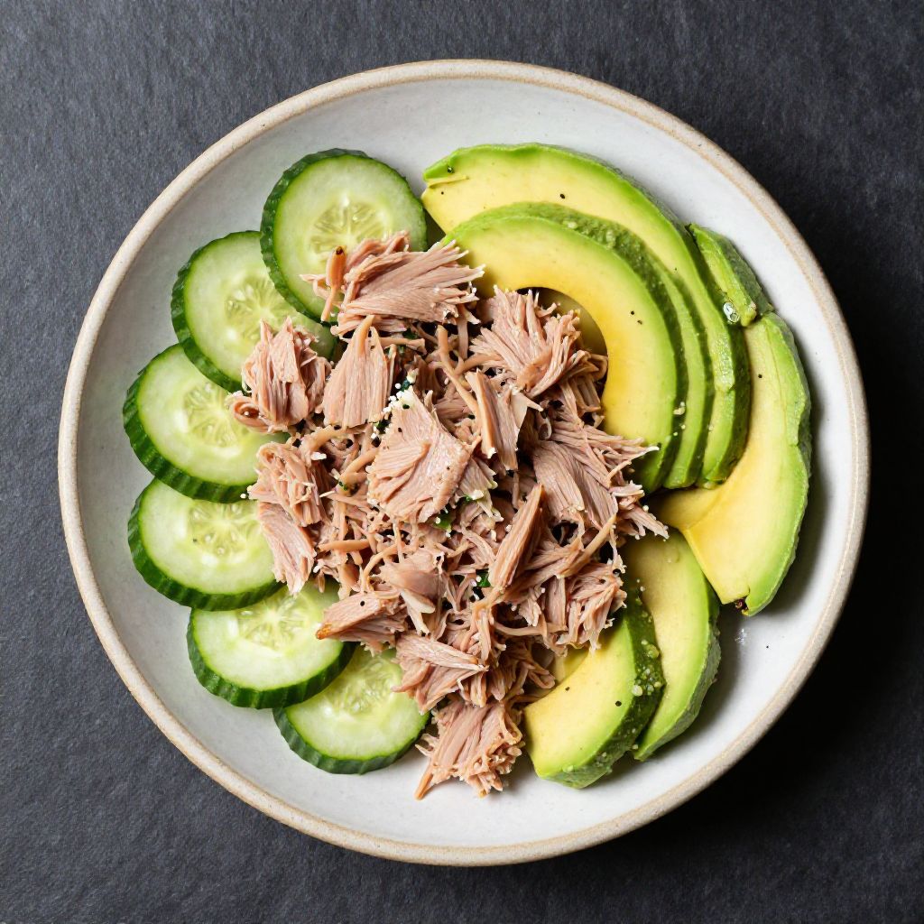 Keto Thunfisch-Salat Mediterran