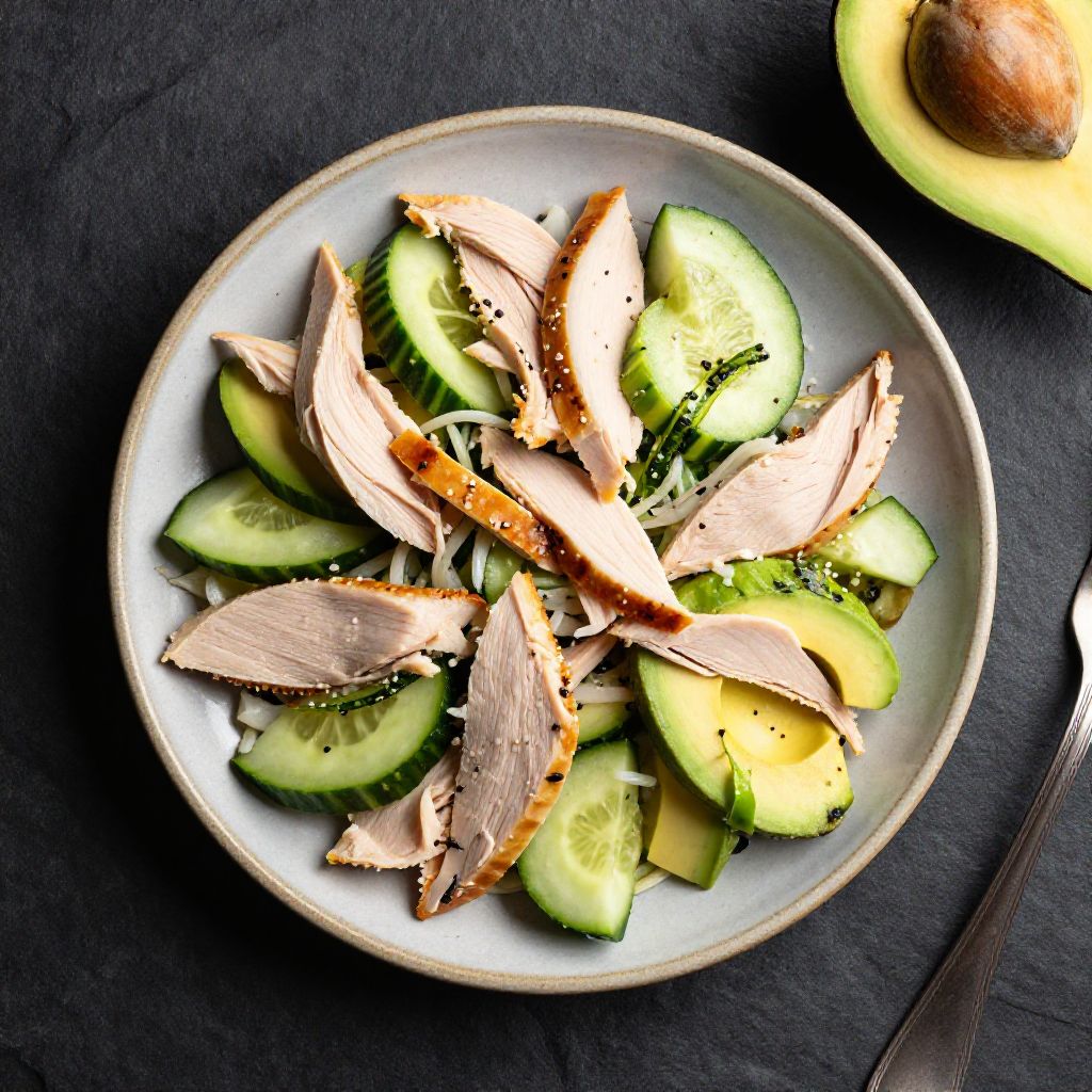 Keto Truthahn-Salat Amerikanisch