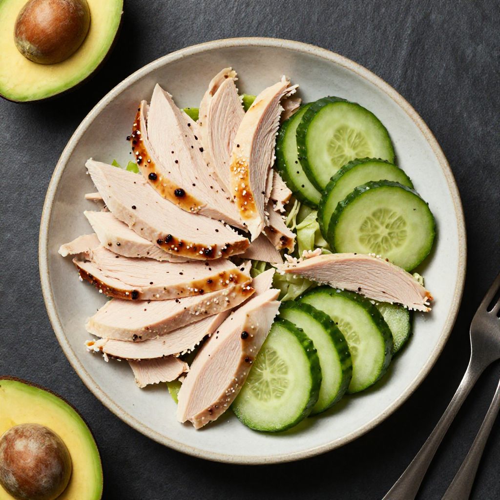 Keto Truthahn-Salat Klassisch