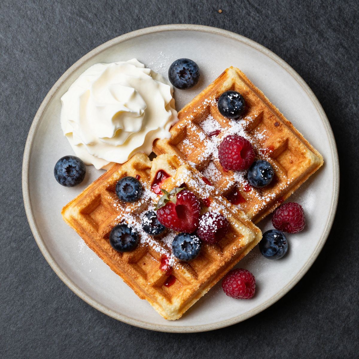Keto Waffeln "Vanilla Heaven"