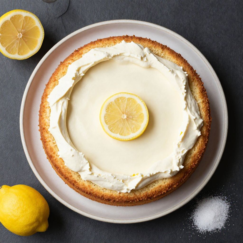 Keto Zitrone-Kuchen