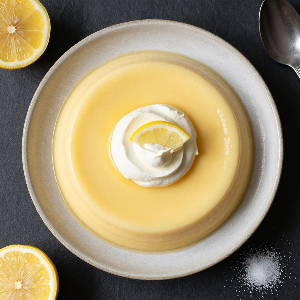 Keto Zitrone-Pudding
