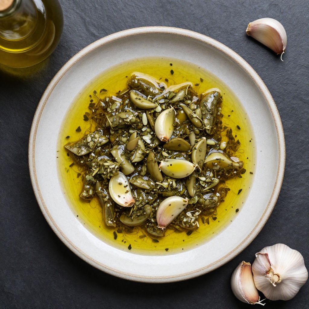 🌿 Knoblauch-Kräuter Marinade