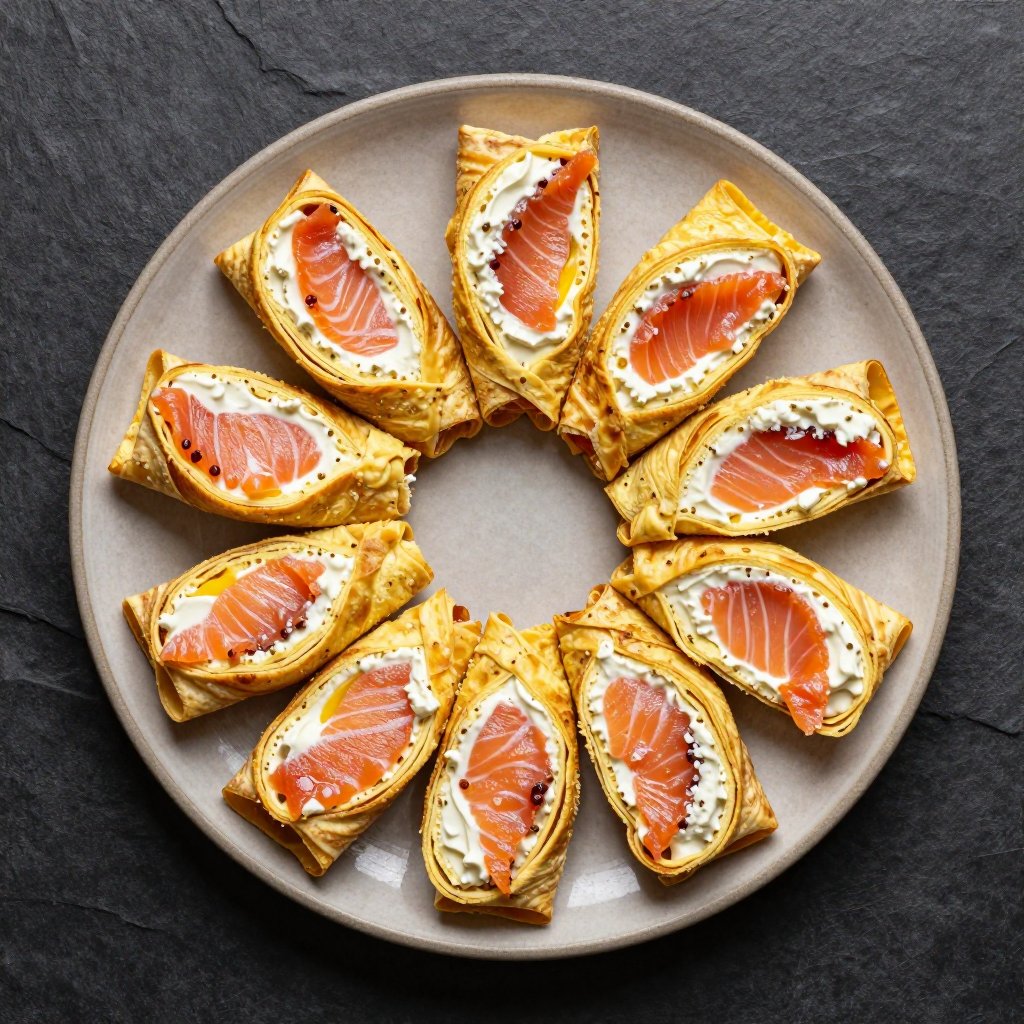 🐟 Lachs-Ei-Röllchen