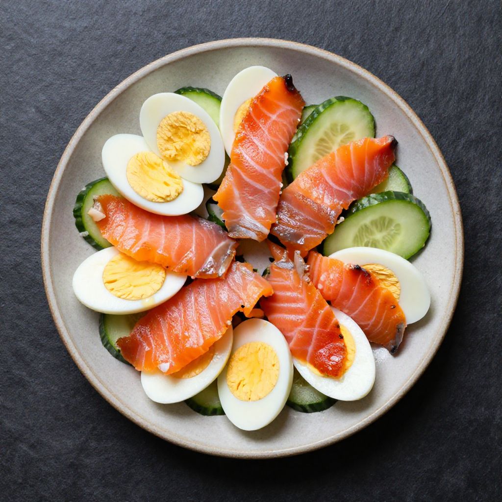 🐟 Lachs-Gurken-Salat