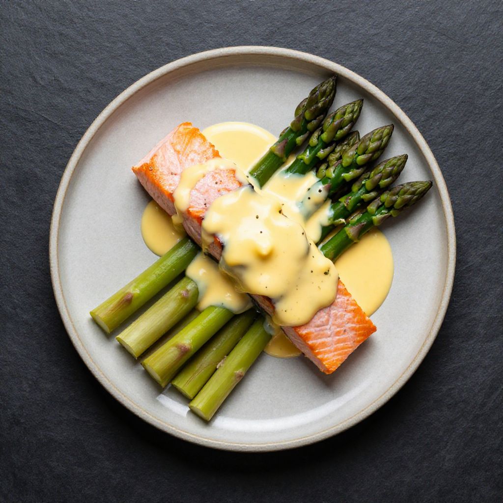 🐟 Lachs-Spargel mit Sauce Hollandaise