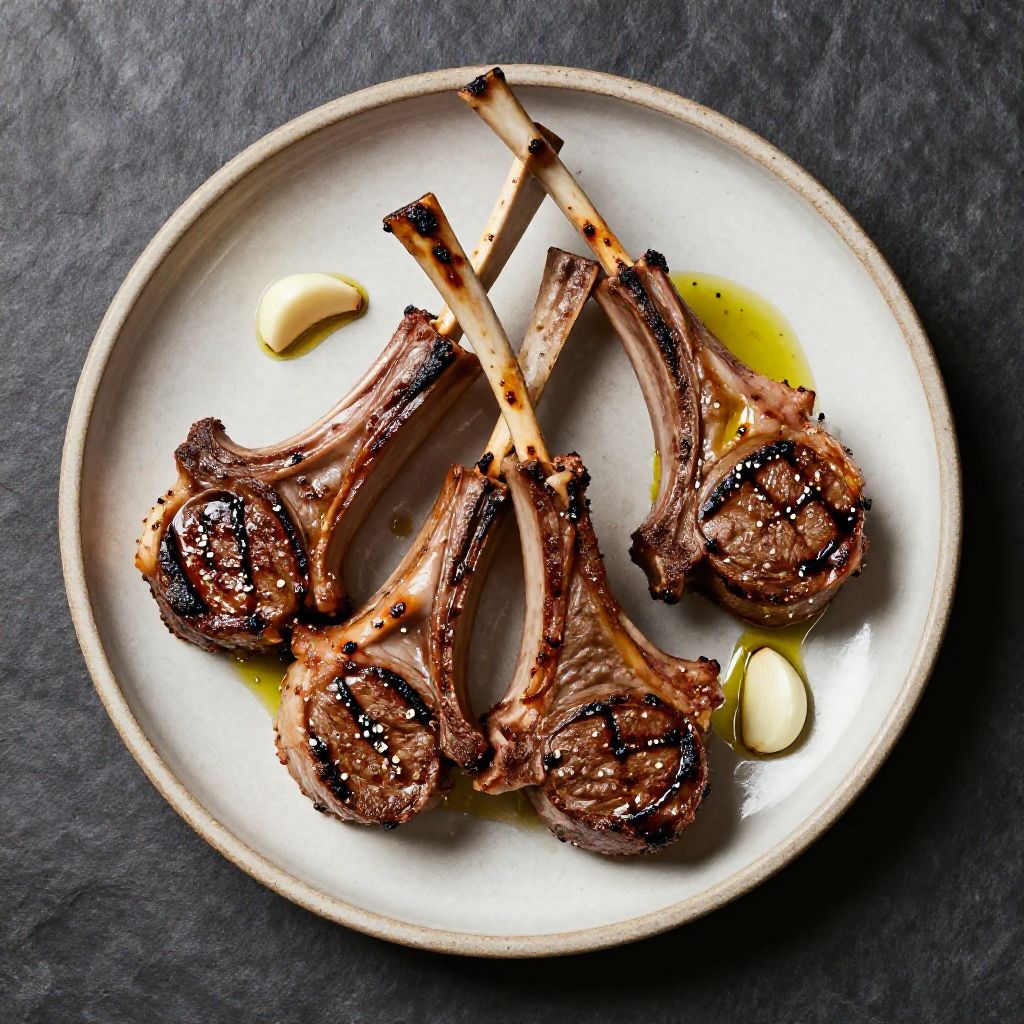 🐑 Lammkoteletts vom Grill