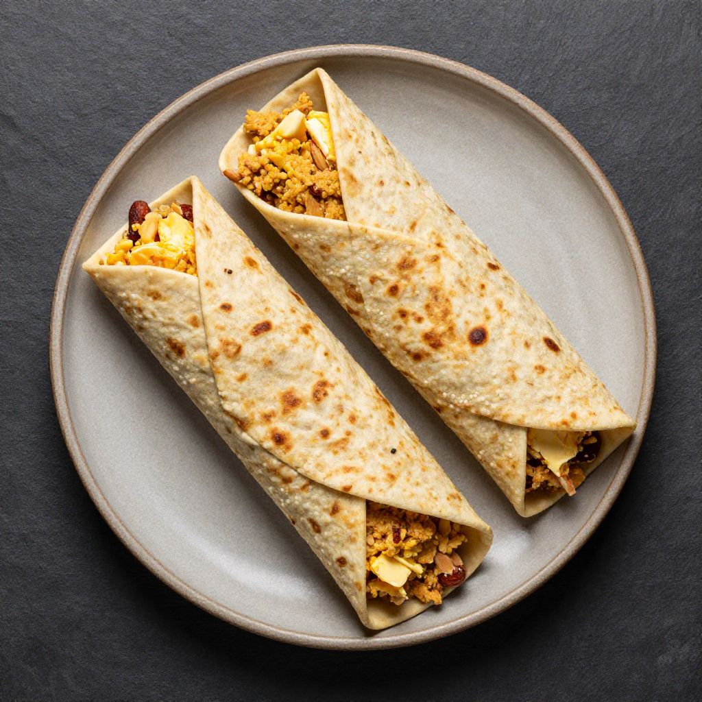 Keto Mandelmehl-Wraps
