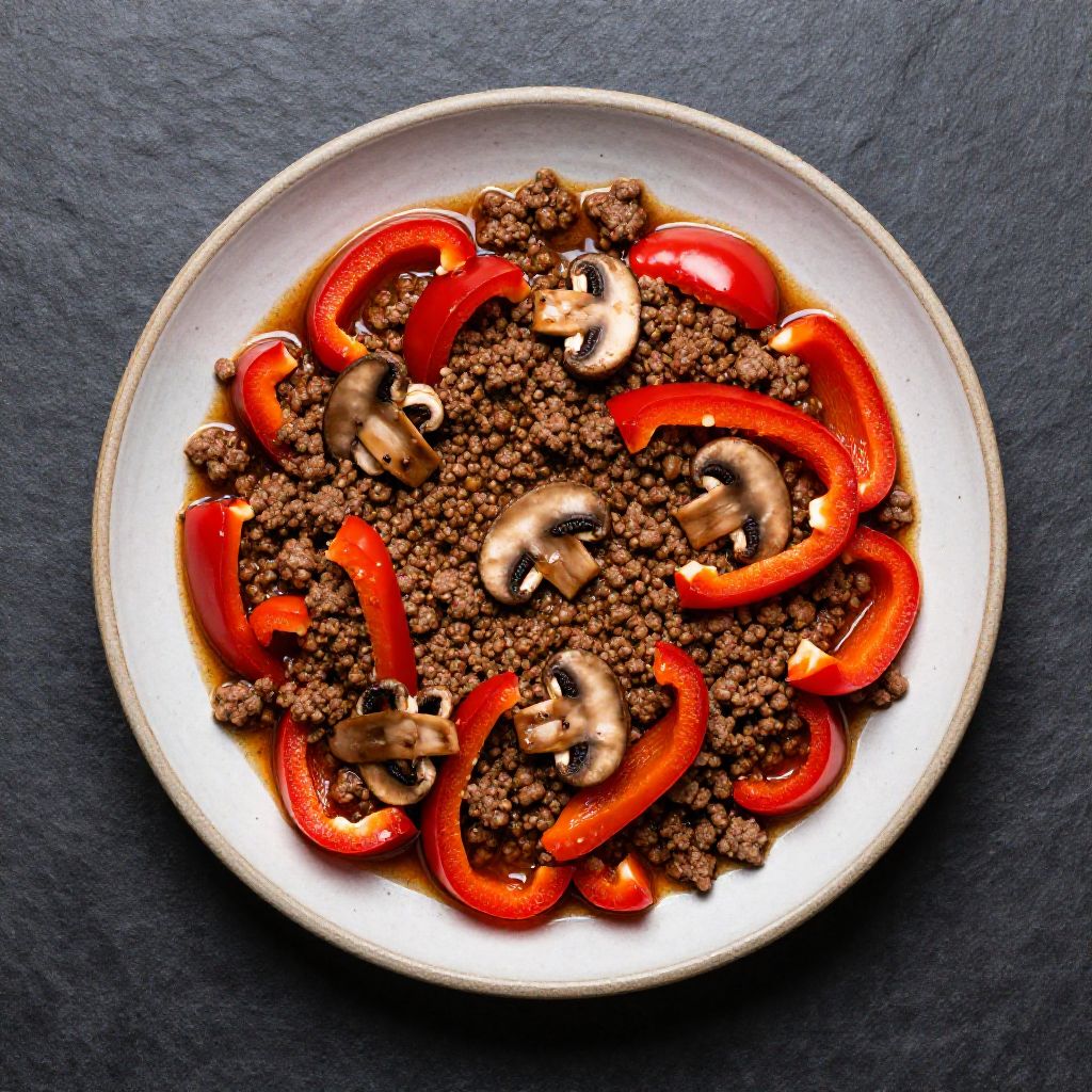 Keto Paprika-Hackfleisch-Pfanne