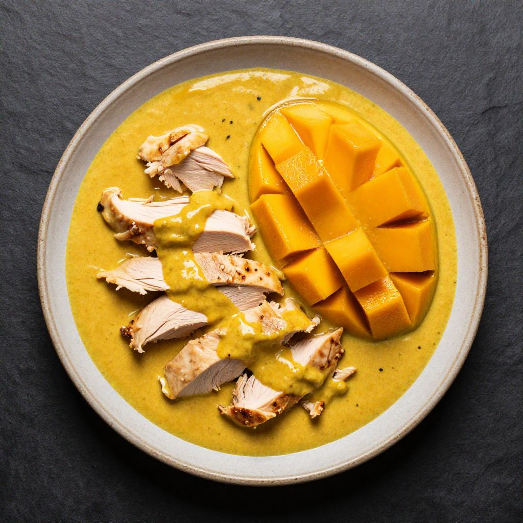🥭 Pute mit Mango-Curry-Sauce