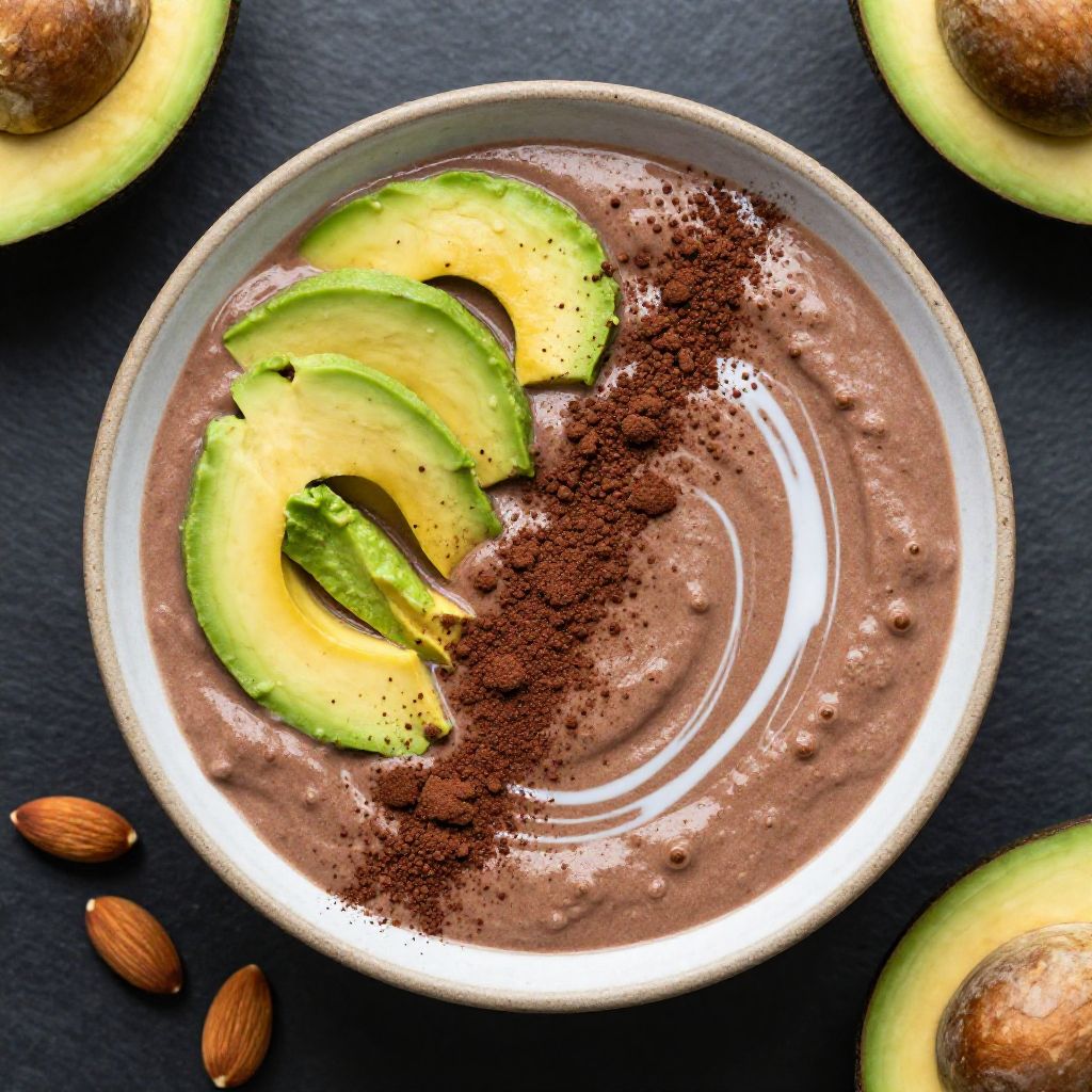 Keto Schoko-Avocado-Smoothie