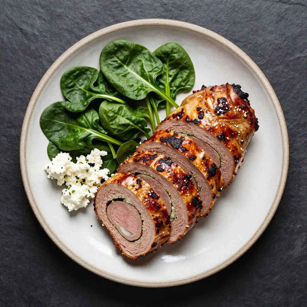 Keto Schweinerollbraten