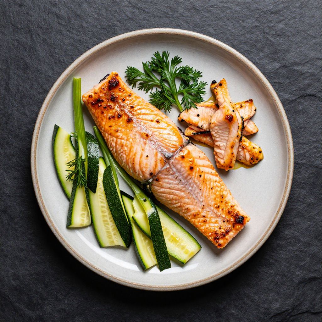 🐟 Seelachs mit Gemüse aus dem Backofen