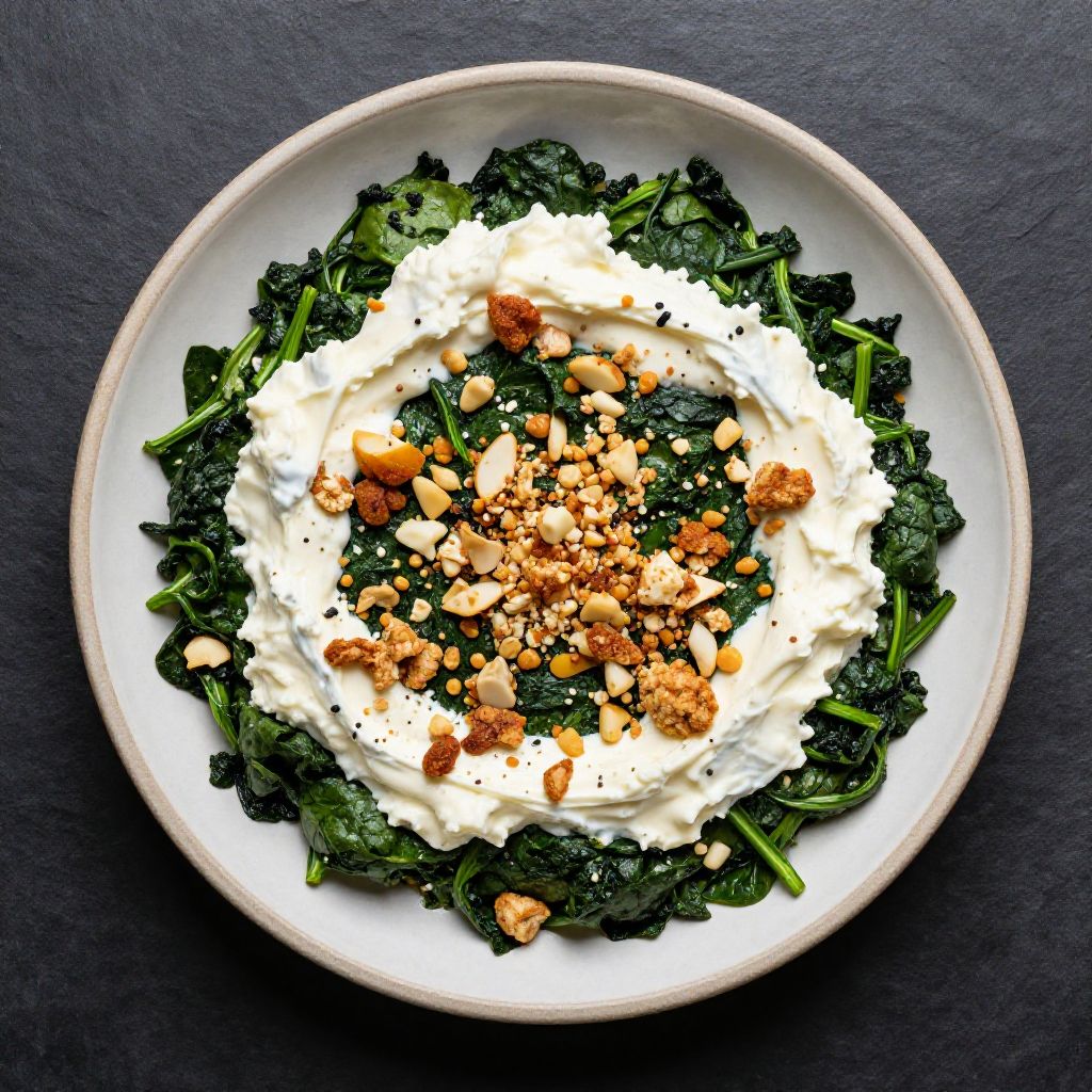Spinat-Feta-Auflauf mit Mascarpone