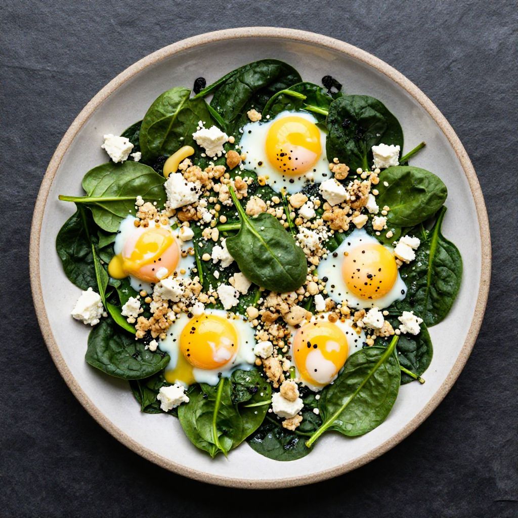Keto Spinat-Feta-Auflauf