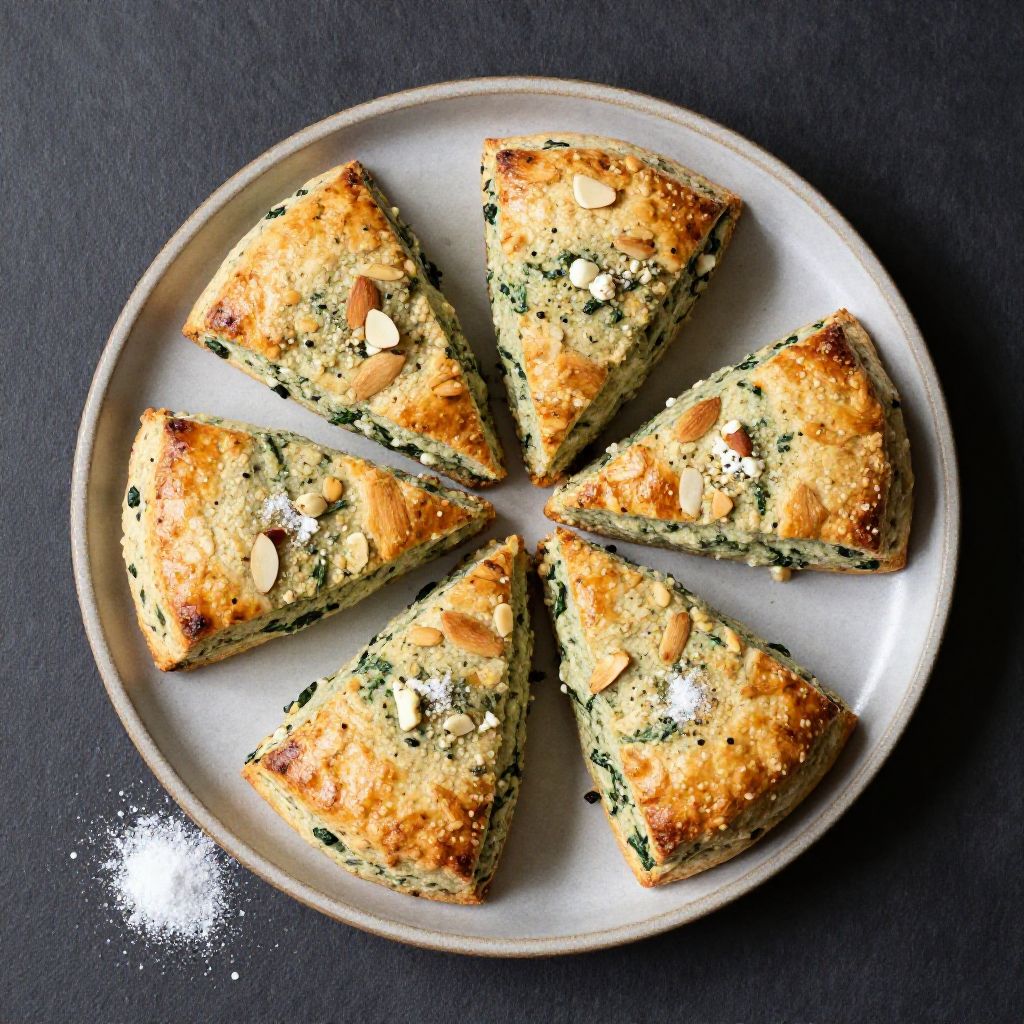 Spinat-Feta-Scones