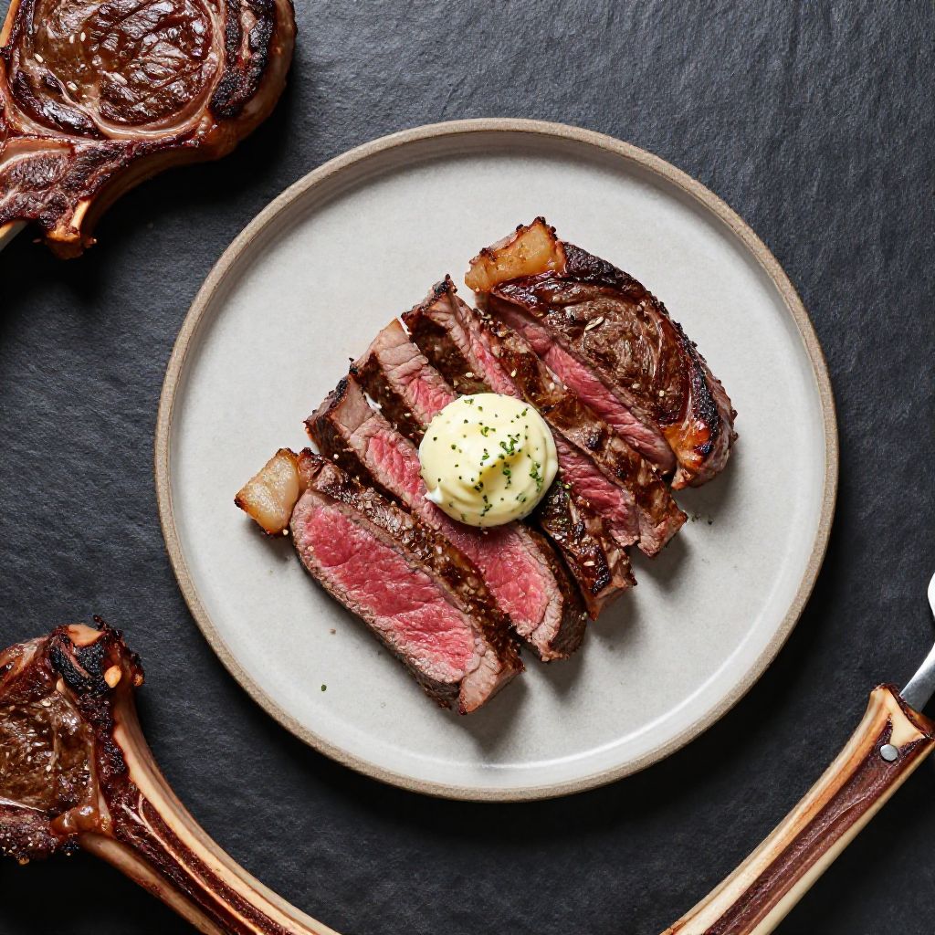 🥩 Steak mit Kräuterbutter