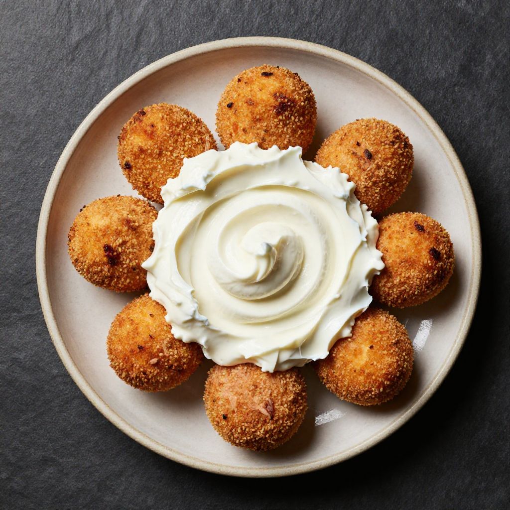 Thunfisch-Käsebällchen