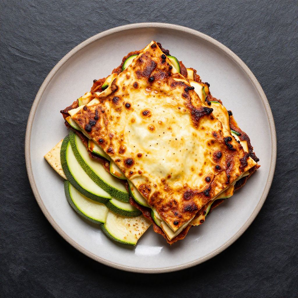 Keto Tofu-Lasagne