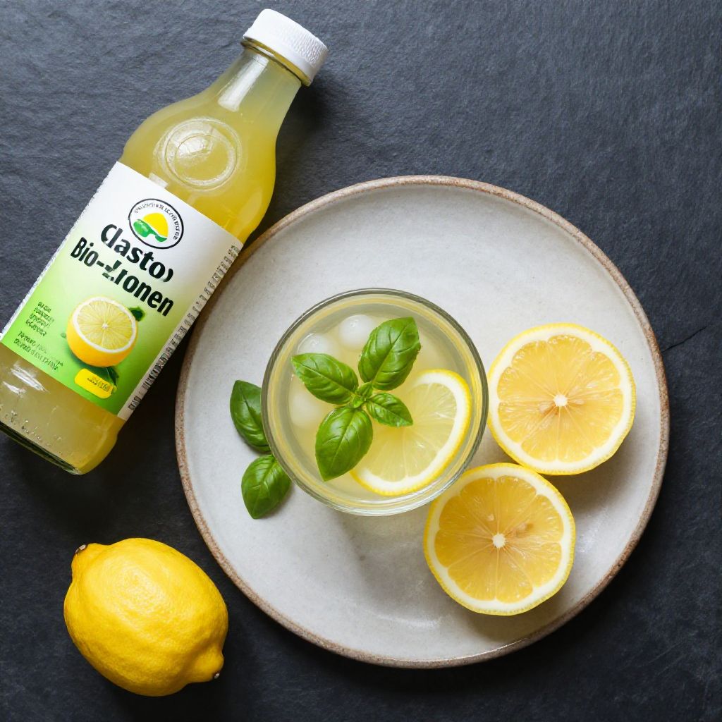 🍋 Keto Zitronen-Basilikum-Limonade