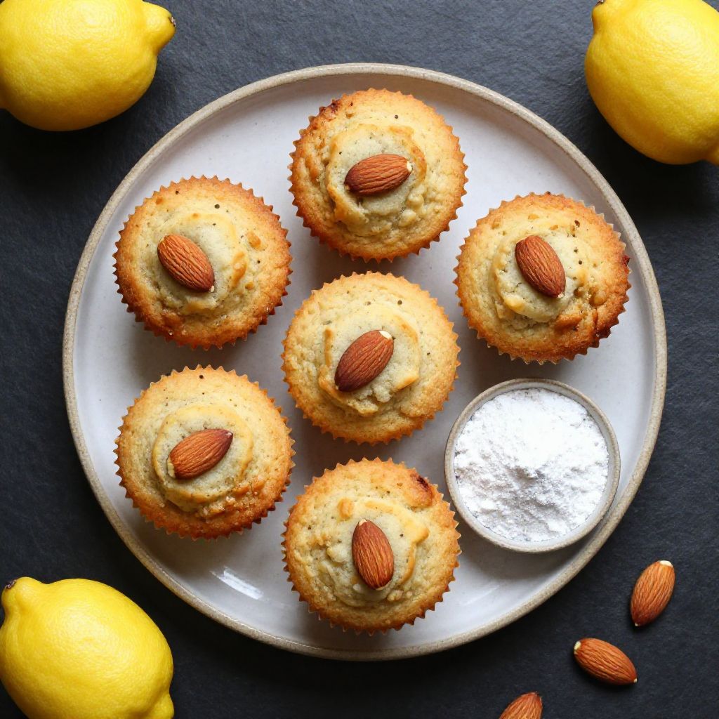 Zitronen-Muffins