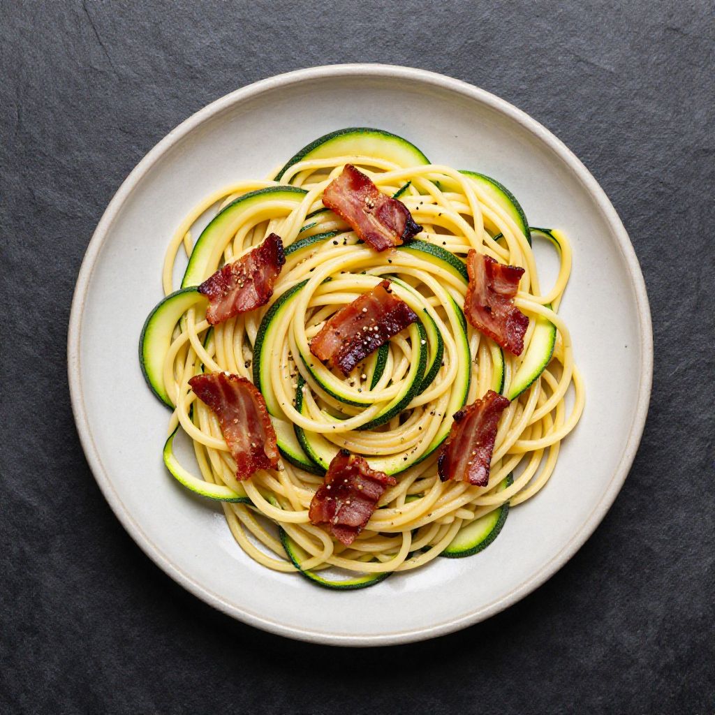 Zucchini-Carbonara