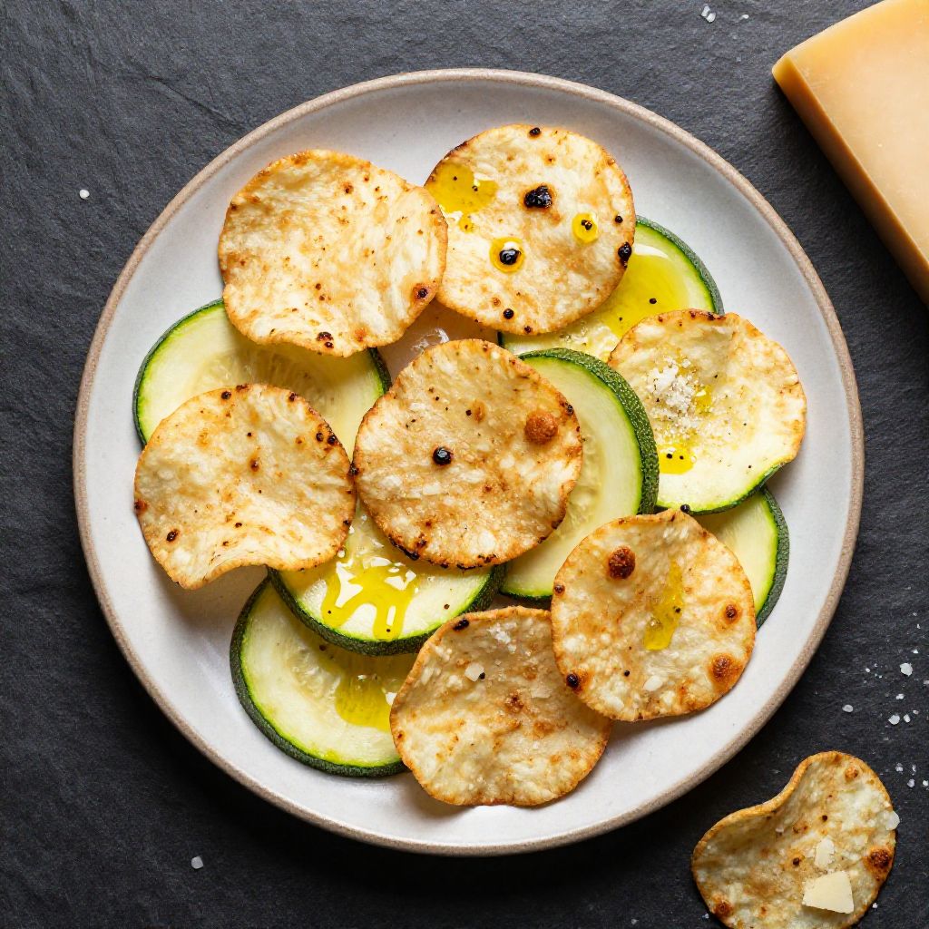 Zucchini-Parmesan-Chips