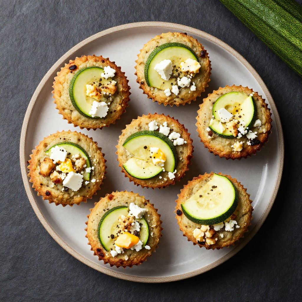 Zucchini-Feta Muffins