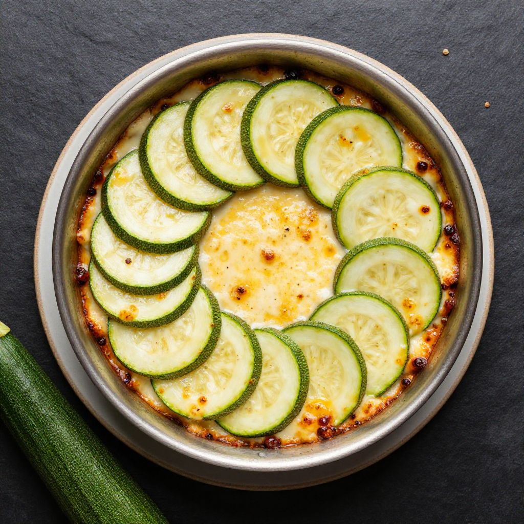 Keto Zucchini-Käse-Pfanne