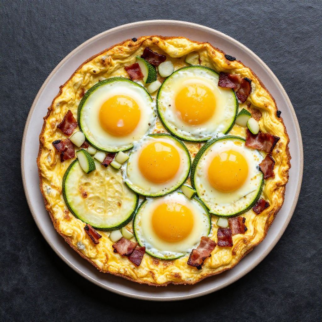 Zucchini-Speck-Frittata